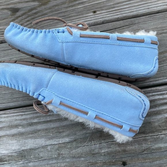 UGG Australia Women Shoes Dakota Sheepskin Moccasin Slippers Shoes Size 5US 36EU - Picture 8 of 11